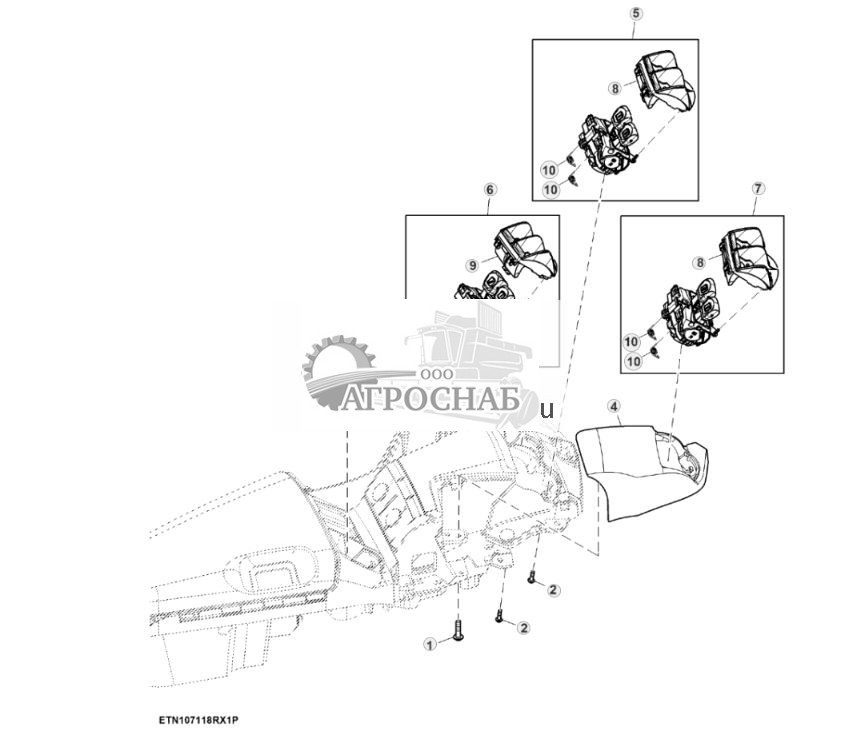Управление, 5 задних SCV, с задней сцепкой, без рукоятки управления и передней сцепки - ST876612 323.jpg